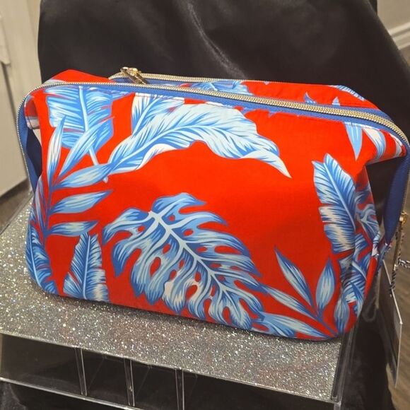 Tartan & Twine Tropical Vibe Double Zip Cosmetic Bag - Picture 5 of 8